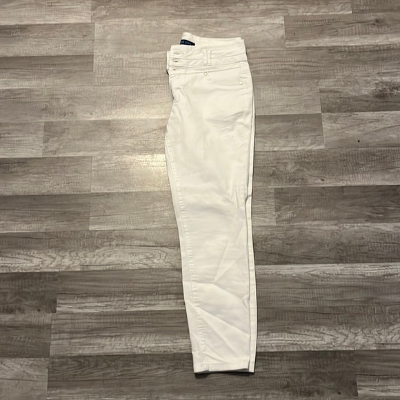 Women’s high waisted white skinny jeans- blue slice brand- worn ONCE - Picture 1 of 3